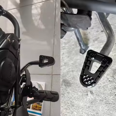 Kickstand Extension Side Stand Support Assistant Tool Rear Brake Gear Lever Foot Pedal Extender For