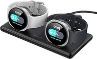 Dual Charger for Samsung Galaxy Watch 8/8 Classic/Ultra (2025)/7/Ultra/FE/6/6 Classic/5/5 Pro/4/3/Ac