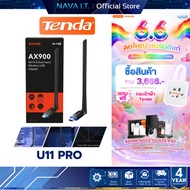 Tenda U11 Pro รับสัญญาณ USB WiFi 6 Adapter AX900 Card Dual Band 6dBi Antenna รับประกัน 4 ปี