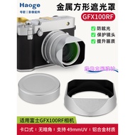 No. Song Suitable for Fujifilm Fuji GFX1RF Camera Square Metal Hood gfx 1rf Hood Chinese Frame Camer