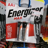 AA 2pcs Energizer battery 1.5V/AA电池