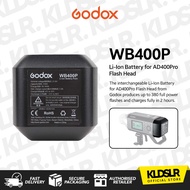 Godox WB400P 2600mAh Li-Ion Battery for Godox  AD400 / AD400Pro Flash Head