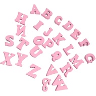 100pcs Wooden Letters Craft Wood Letters Wood Decor Wood Craft Shapes Letter Embellishments Wooden L