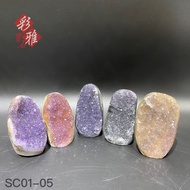 < Caiya Gem Boutique > Uruguay Mini Color Crystal Block SC01-SC05