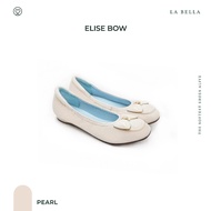 LA BELLA รองเท้าคัชชูหนังแกะ  รุ่น ELISE BOW 6 COLOR