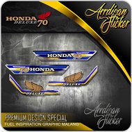 HONDA C70 STRIPING C70 STRIPING/ HONDA 70 STRIPING/ CUSTOM 70 STICKER/