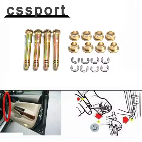 Auto Car Door Hinge Pin For Honda Civic Accord CR-V CRX CX DX EX SI EG6 B16 D16 EK EG EH EJ Bushing 