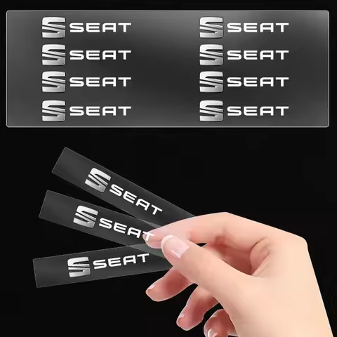 3D Metal Car Interior Dekoration Stickers Badges Auto Styling Decals for Seat Cupra Leon 5f Ibiza 6l