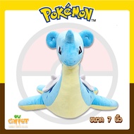 Pokemon Plush toys ตุ๊กตา LAPRAS / ลาพลาส ตุ๊กตาโปเกมอน ตุ๊กตาPokemon (สินค้าลิขสิทธิ์แท้ ส่งตรงจากโรงงานผู้ผลิต)