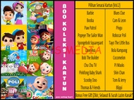 USB Pendrive Video Kartun Kanak Kanak  Terbaru Cerita & Lagu Volume 2 [Flash Drive 32GB]