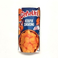 Cekelin CASSAVA CHIPS 50gr Balado Flavored Cassava Chips