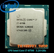 CPU INTEL Core I7-8700  ( 6 Core 12 Threads 65W )