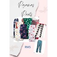 PYJAMAS PANTS FLANNEL BUNDLE