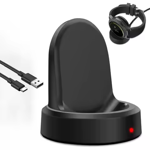 Smart Watch Wireless Charger Pad for Samsung Galaxy Watch 8 7 6 5 4 3 Active 1/2 42mm/46mm Charging 