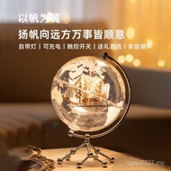 Light Living Room Light 20cm Earth Luxury Study Globe Light Ornaments Warm Slight Xuanfang Series Lu