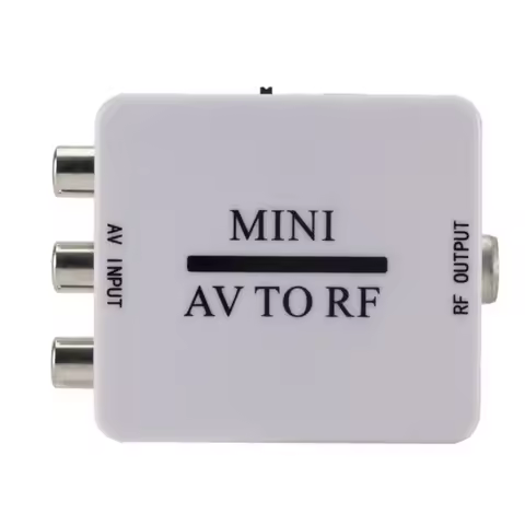 AV To RF RCA AV To RF Converter TV Switcher RCA To RF AV To RF Amplifier 61.25 Mhz Video Converter f