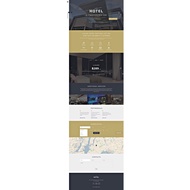 Hotel Pre-Order html5 Code Responsive Boottrap Webpage psd Design Production css3 Template Homework