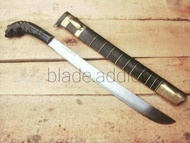 Golok Cibatu Handle Ukir Macan