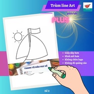 50 Soma coloring pages for children A4 size - Easy2