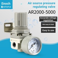 SMC Type Gas Pressure Reducing Pressure Regulating Valve AR2000-02/AR3000-03/AR4000-04/AR5000-1006