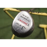 Stick Golf Wood No. 3 Mitsushiba Japan Shadow Loft 16.0