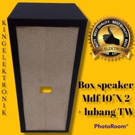 FREE ONGKIR !!! BOX SPEAKER 10 INCH DOUBLE MDF