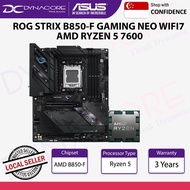 [ Dynacore Bundle ] ASUS ROG STRIX B850-F GAMING NEO WIFI7 RYZEN 5 7600 Processor/CPU
