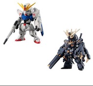 全新 2 盒 GUNDAM CONVERGE Renew Sharp Part 32 12 #12 188 F91 189 UNICORN 02 BANSHEE DESTROY MODE 機動戰士 報