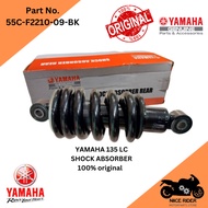 YAMAHA 135 LC SHOCK ABSORBER REAR 55D 100% original 55C-F2210-09-BK