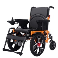 【TikTok】#Wheelchair Electric Elderly Foldable Scooter Disabled Electric Wheelchair Widened Front Drive Barrier-Crossing