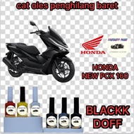 CAT OLES PENGHILANG BARET MOTOR HONDA PCX 160 HITAM DOFF/BLACK DOFF TERMURAH BISA COD