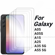 Screen Protector For Samsung Galaxy A55 Tempered Glass Samsung Galaxy A05S A05 A15 A25 A35 A55 5G Fu
