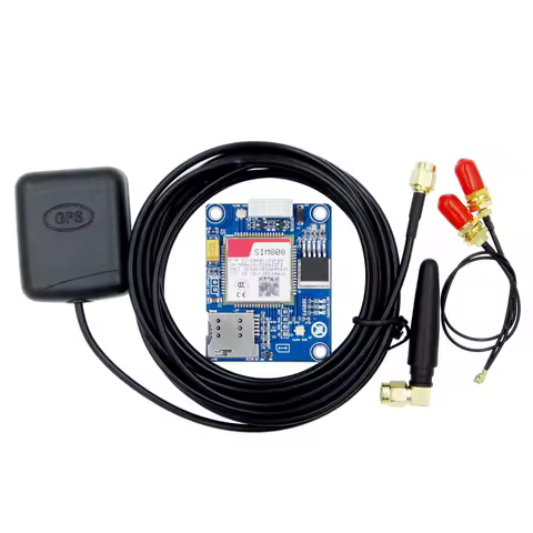 SIM808 instead of SIM908 module GSM GPRS GPS Development Board IPX SMA with GPS Antenna for Raspberr