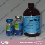 Interflox injeksi obat FLU untuk hewan peliharaan FREE 1pcs suntikan