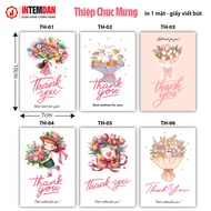 TH-00 to TH-06, Combo of 100 Holiday Greeting Cards March 8, October 20 VINH LIEN Size 7x10cm, print