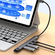 DOU 5 in 1 USB C Splitter OTG PD Charging Adapters Fast Speed Data Syncs For Office