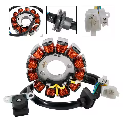 Motorcycle Ignition Generator Stator Coil For Kymco Agility 125 Carry CBS Euro 4 125 150 R16+ City E