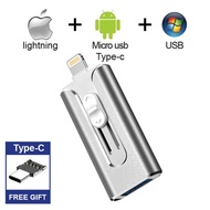 USB Flash Drive For iPhone X/8/7/7 Plus/6/6s/5/SE/ipad OTG 8GB 16GB 32GB 64GB 128GB Pendrive usb 3.0