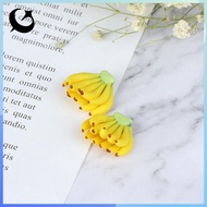 [FIREFLY1] 1Pcs Miniature Food Fruit Banana For 1:12 Dollhouse Kitchen Accessories Decor OOO