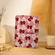 Red Bowknot iPad Case,iPad Air Case For 13"/11"iPad Pro 2024,13"iPad Air 6 Case,iPad mini 6 Case,10.