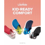 แถมจิ๊บบิทฟรีๆ รองเท้าเด็กพร้อมส่ง!!สินค้าขายดีCrocs LiteRide Clog Kids ถูกกว่า Shop รองเท้าcrocsเด็ก เด็กชายเด็กหญิง ดำ/เทา J1