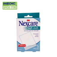 3M Nexcare Soft Cloth Dressing 5s - By Medic Drugstore