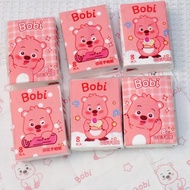 Bobby Bear Printed Handkerchief Paper Student Tissue Small Bag Napkin Portable Tissue Paper Cartoon Cute Pattern Paper