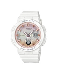 (AUTHORIZED SELLER) Casio Baby-G White Resin Strap Women Watch BGA-250-7A2DR-P