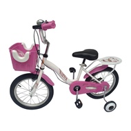 可麗兒 - 16吋斑馬兒童腳踏車-粉色