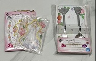 日版美少女戰士Eternal (Sailor Moon – Princess Collection) 一番賞 E賞鐵製餐具、G賞壓克力牌 （月野兔/倩尼迪公主、露娜）