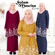 Baju Kurung Moden Sulam New Arrival Mawiza Kurung Baju Muslimah Clothing Ironless