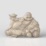 三維模型STL CNC Router文件 3d打印雕像Hotei Incumbent