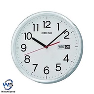 Seiko QXF104SN QXF104S Analog White Dial Wall Clock