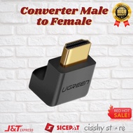 Hdmi Converter Male to Female L Shape 4K - 20109 4Kx2K Resolution.